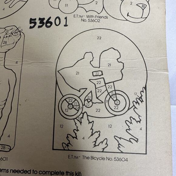 Vintage MAKIT & BAKIT Stained Glass Sun Catcher ET Extra Terrestrial Standing - Picture 11 of 11